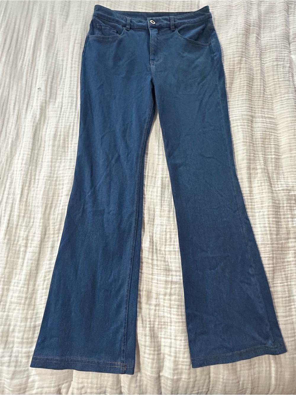 NWT Halara Flex Denim High Waisted Petite Jeans